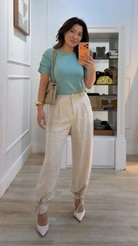 Blusa De Malha Noemi Mangas 3/4 Com Recortes