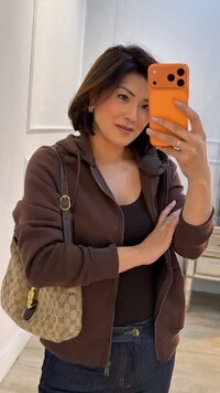 Jaqueta Casaco Moletom Ingrid Zíper Ônix