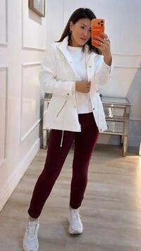 Blusa Tricot Mangas Longas Lívia Losangos Texturizados Frontais