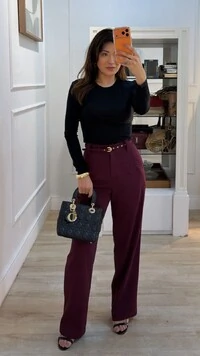 Blusa Malha Manga Longa Juliana