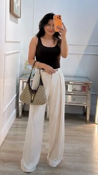 Regata Malha Decote Em U Aline Alças Largas