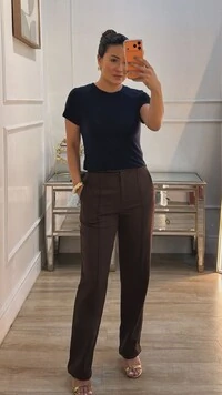 Blusa Básica Gisele Gola Careca