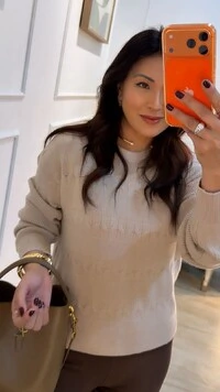 Blusa Tricot Isadora Detalhe De Nervuras Caneladas E Trançados Frontais