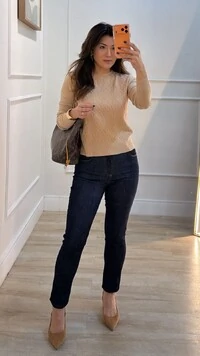 Blusa Tricot Luana Losangos Em Relevo E Trançados Frontais