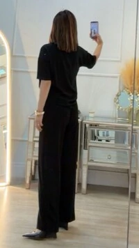 Conjunto Helena Blusa E Calça Pantalona