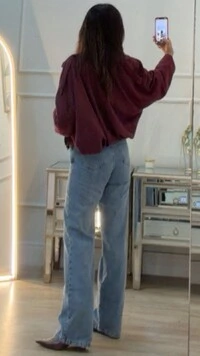 Jaqueta Balonê Suede Jhenifer Martingalê Nos Ombros