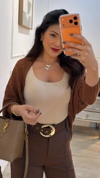 Kimono Capa Tricot Lulu Punhos Largos Canelados