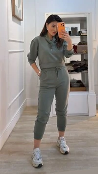 Conjunto Moletom Aline Blusa E Calça Jogger