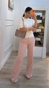 Blusa Tricot Mangas 3/4 Michelle Detalhe Em Nuvem