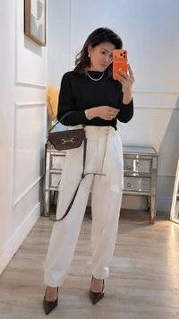 Blusa Morcego Tricot Dafne Punhos Largos