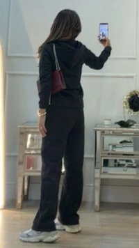 Jaqueta Casaco Moletom Leila Capuz Com Amarração Regulável