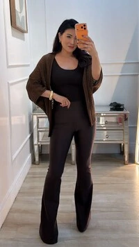 Calça Flare Pilar Power Pala Tripla