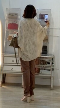 Kimono Tricot Vazado Fabi Mangas 3/4