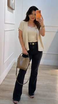 Twin Set Tricot Mariana Kimono & Regata