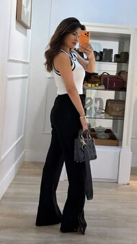 Regata Tricot Bicolor Melissa