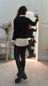 Blusa Tricot Georgina Mangas Longas Com Trançado