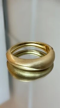 Bracelete Largo Oval Fosco