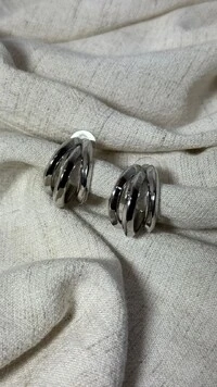 Brinco Argola Tripla Lisa