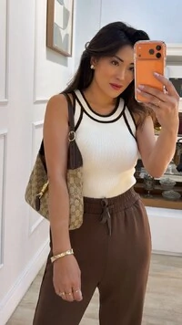 Regata Tricot Bicolor Melissa