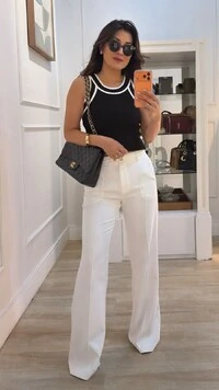 Regata Tricot Bicolor Melissa