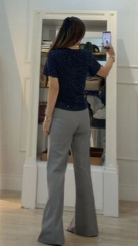 Blusa Malha Shine Com Strass Hotfix