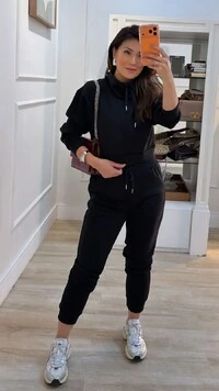 Conjunto Moletom Aline Blusa E Calça Jogger