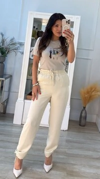 T-Shirt Estampa 3 Mulheres Escrita Glamorous