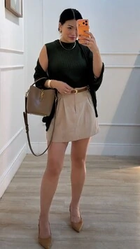 Blusa Regata Tricot Natasha Gola Careca