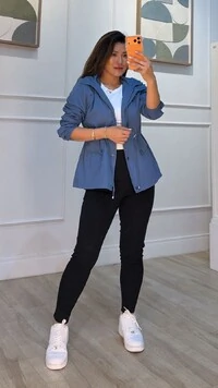 Calça Malha Canelada Paola Pala Larga