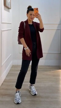 Cardigan Tricot Melina Detalhe Canelado E Bolsos Quadrados