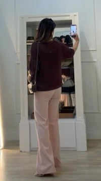 Blusa Ticot Vazado Ampla Catherine Mangas 3/4