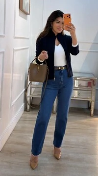 Blusa Tricot Gola Alta Trançados Pela Peça Nathaly Zíper Dourado