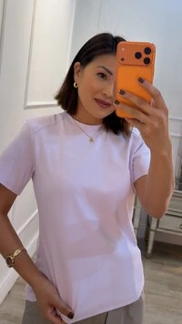 Blusa De Malha Lucy Com Ombreiras
