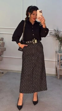 Camisa Crepe Belle Lapela Em Nuvem