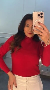 Blusa Tricot Basica Cacharrel Izabelly Nervuras Caneladas Nos Ombros