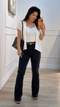 Twin Set Tricot Mariana Kimono & Regata