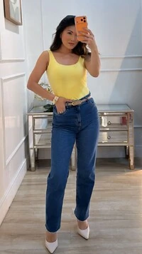 Regata Malha Decote Em U Aline Alças Largas