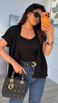 Twin Set Tricot Mariana Kimono & Regata