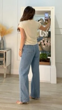 Blusa Ampla Steff Canelada Com Detalhes Texturizados