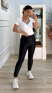 Calça Montaria Olívia Power Disco Skinny