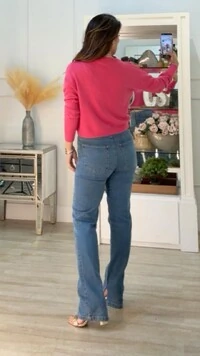 Blusa Tricot Janine Losango Duplo Com Nervura