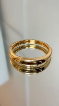 Bracelete Oval Assimétrico