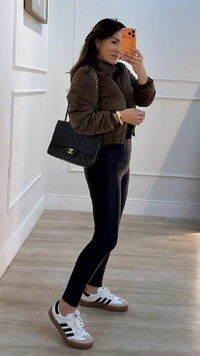 Jaqueta Bomber Veludo Cotelê Rebeca Pespontos Na Horizontal