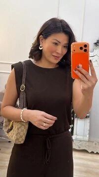Blusa Muscle Shirley Com Ombreiras