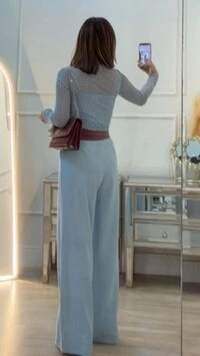 Calça Pantalona Alfaiataria Anastácia