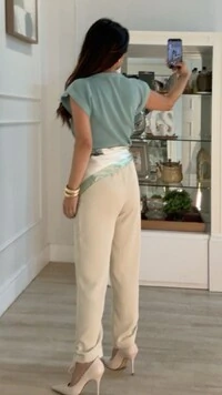 Blusa Tricot Muscle Kayla Nervuras Na Diagonal Nos Ombros