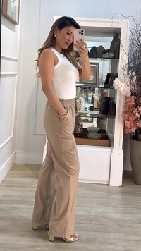 Blusa Regata Cavada Canelada Chloe