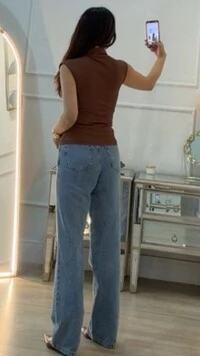Blusa Muscle Canelada Larissa Gola Alta