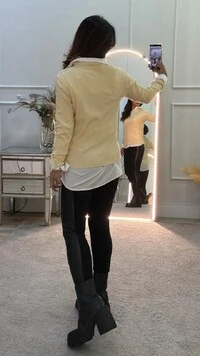 Blusa Tricot Georgina Mangas Longas Com Trançado