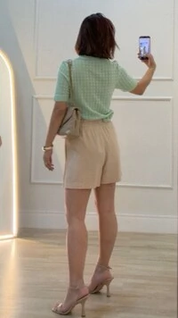 Blusa Tricot Com Entremeios Heloiza Gola Polo